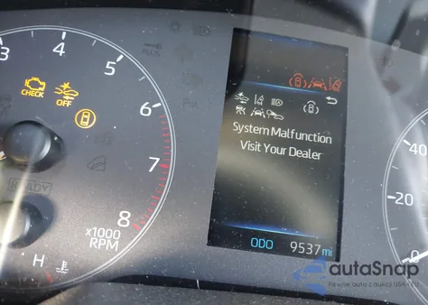 2024 Toyota Corolla Cross Hybrid Se из США, поврежденный, VIN 7MUFBABG4RV056205